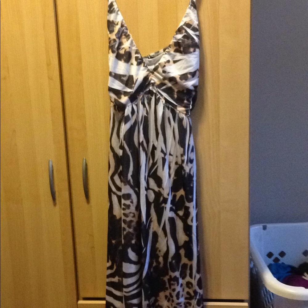 Animal print dress